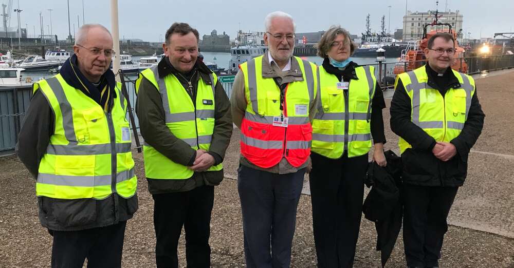 Archbishop at the Port of Dover